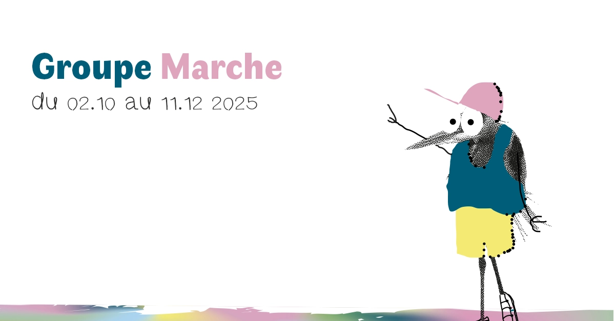 Visuel d'un héron avec une tenue sportive